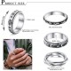 4Pcs Stainless Fidget Band Rings Spinner Rings For Women Mens Triple Interlocked Rolling Ring Celtic Stress Relieving Reduce Anxiety Size 7 4Pcs Stainless Fidget Band Rings Spinner Rings For Women Mens Triple Interlocked Rolling Ring Celtic Stress Relieving Reduce Anxiety Size 7